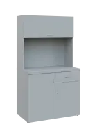 KUCH - SIMPLE 3 kuchyňka s výklopem (bez vybavení), 1800x1000x6000 mm, šedá